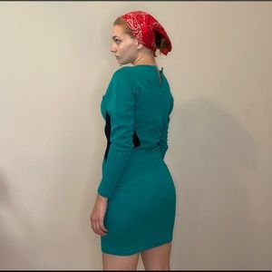 🌲Vintage 80’s Green Dress🌲